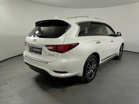 2018 Infiniti QX60 I Рестайлинг, белый, 1823400 рублей, вид 5
