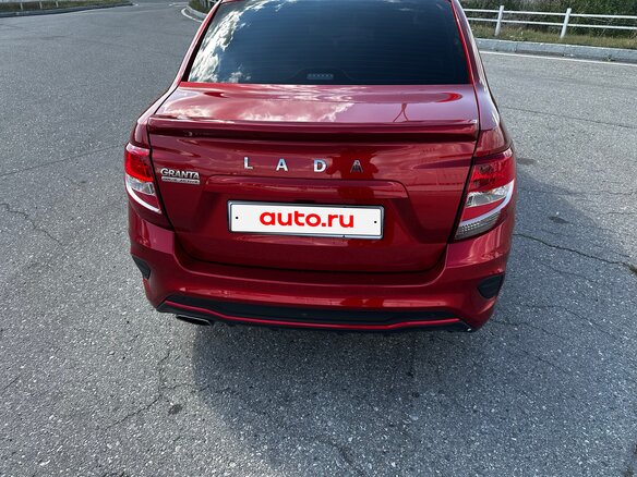 2021 Lada (ВАЗ) Granta Drive Active I Рестайлинг, красный, 890000 рублей - вид 5