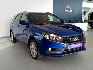 2020 Lada (ВАЗ) Vesta SW I, синий, 1100000 рублей, вид 3