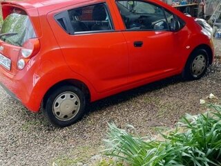 2013 Chevrolet Spark III, красный, 700000 рублей, вид 4