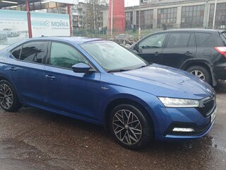 2021 Skoda Octavia IV (A8), синий, 1525000 рублей, вид 2