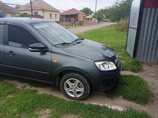 2016 Lada (ВАЗ) Granta I, серебристый, 595000 рублей, вид 2