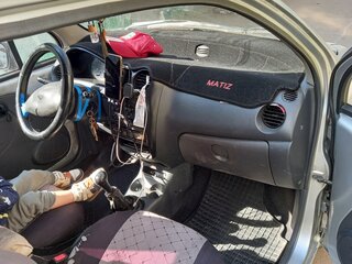 2013 Daewoo Matiz I Рестайлинг, серебристый, 100000 рублей, вид 5