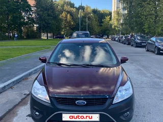 2008 Ford Focus II Рестайлинг, пурпурный, 235000 рублей, вид 3