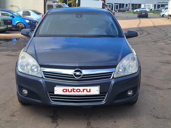 2008 Opel Astra H Рестайлинг, синий, 440000 рублей - вид 1