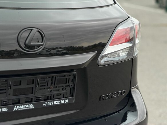 2013 Lexus RX 270 III Рестайлинг, чёрный, 2150000 рублей - вид 11