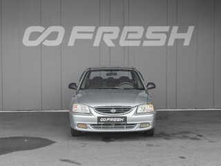 2008 Hyundai Accent ТагАЗ II, серебристый, 445000 рублей, вид 3