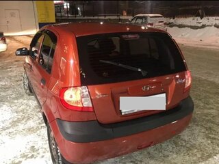2008 Hyundai Getz I Рестайлинг, красный, 410000 рублей, вид 3