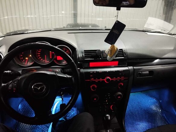 2004 Mazda 3 I (BK), синий, 370000 рублей - вид 2