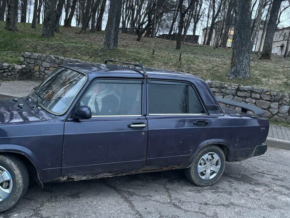 2004 Lada (ВАЗ) 2107, фиолетовый, 160000 рублей - вид 9