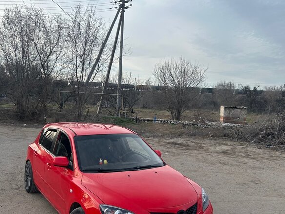 2007 Mazda 3 I (BK) Рестайлинг, красный, 565056 рублей