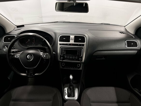 2017 Volkswagen Polo V Рестайлинг, синий - вид 10