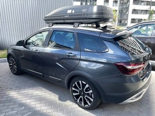 2024 Lada (ВАЗ) Vesta SW Cross I Рестайлинг (NG), серый, 1720000 рублей, вид 4
