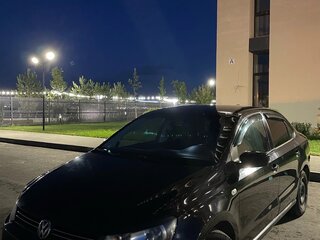 2013 Volkswagen Polo V, чёрный, 420000 рублей, вид 1