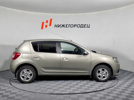 2015 Renault Sandero II, бежевый, 869000 рублей, вид 4