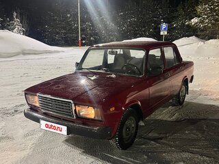 2007 Lada (ВАЗ) 2107, красный, 220000 рублей, вид 1