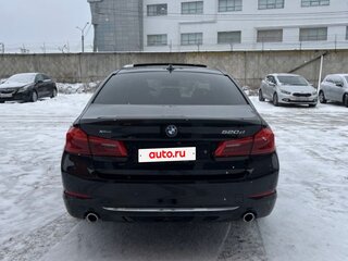 2018 BMW 5 серии 520d xDrive VII (G30/G31/G38), чёрный, 3280000 рублей, вид 4