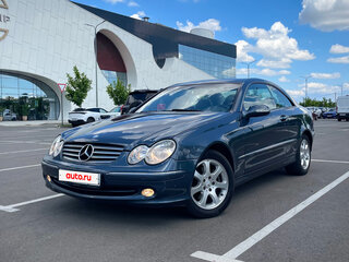 2003 Mercedes-Benz CLK-Класс 240 II (W209), голубой, 920000 рублей, вид 1