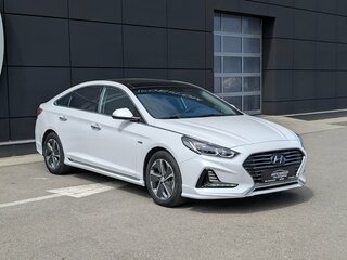 2017 Hyundai Sonata Plug-in VII (LF) Рестайлинг, белый, 1712000 рублей, вид 3
