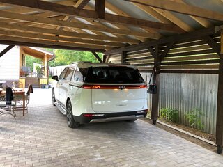 2022 Kia Carnival IV, белый, 3980000 рублей, вид 4