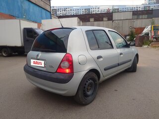 2004 Renault Clio II Рестайлинг 2, белый, 225000 рублей, вид 4