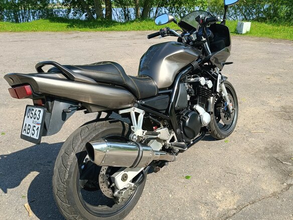 2003 Yamaha FZS600 Fazer, коричневый, 370000 рублей - вид 2