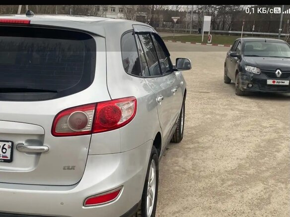 2010 Hyundai Santa Fe II Рестайлинг, серый, 1185000 рублей - вид 11