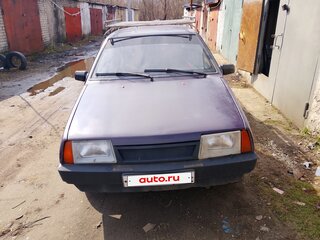 1998 Lada (ВАЗ) 2109, фиолетовый, 65000 рублей, вид 1