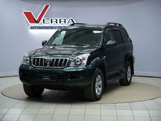 2008 Toyota Land Cruiser Prado 4-speed 120 Series Рестайлинг, зелёный, 2000000 рублей, вид 1