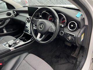 2015 Mercedes-Benz C-Класс 180 IV (W205), белый, 1600000 рублей, вид 4