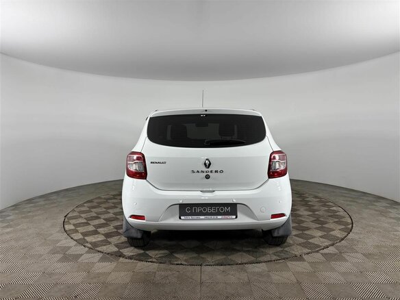 2019 Renault Sandero II Рестайлинг, белый, 790000 рублей - вид 5