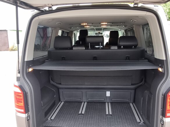 2016 Volkswagen Multivan T6, бежевый, 4950000 рублей - вид 10