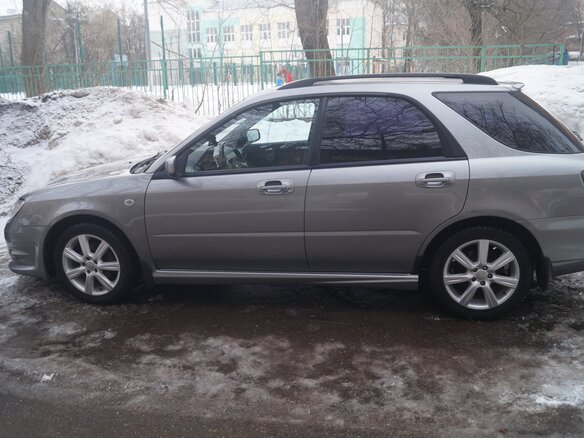 2006 Subaru Impreza II Рестайлинг 2, серый, 1000000 рублей - вид 2