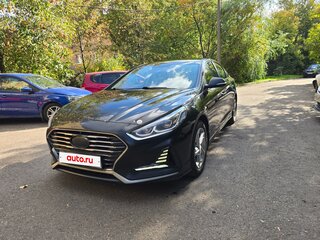 2017 Hyundai Sonata VII (LF) Рестайлинг, чёрный, 1300000 рублей, вид 1