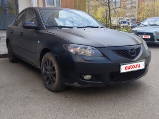 2008 Mazda 3 I (BK) Рестайлинг, чёрный, 333000 рублей, вид 3