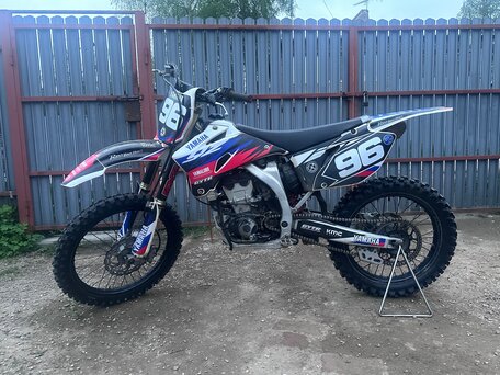 2009 Yamaha YZ250F, белый, 250000 рублей, вид 5