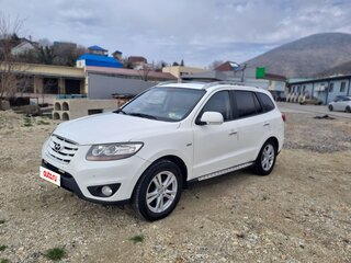 2011 Hyundai Santa Fe II Рестайлинг, белый, 1320000 рублей, вид 1