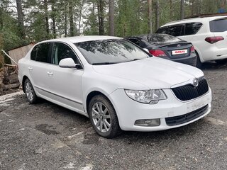 2009 Skoda Superb DSG II, белый, 430000 рублей, вид 4