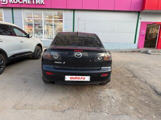 2005 Mazda 3 I (BK), чёрный, 350000 рублей, вид 3