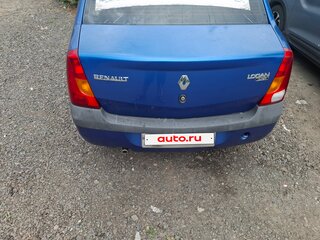 2008 Renault Logan I, синий, 400000 рублей, вид 5