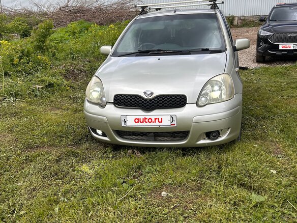 2002 Toyota Vitz I (P10), серый, 350000 рублей - вид 5