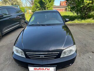 2011 Kia Spectra I Рестайлинг 2, чёрный, 370000 рублей, вид 1