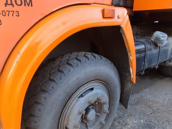 2004 КамАЗ 43085 Компас-5, оранжевый, 1400000 рублей - вид 8