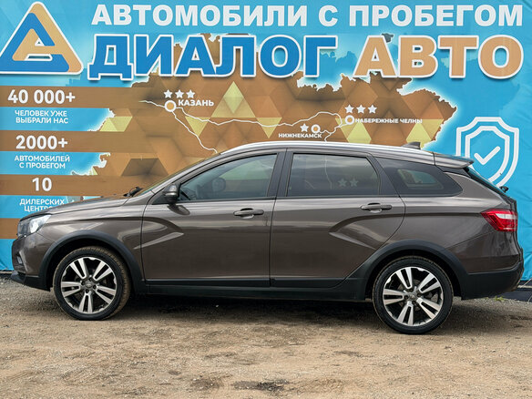 2018 Lada (ВАЗ) Vesta SW Cross I, коричневый, 870000 рублей - вид 10