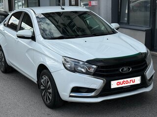 2017 Lada (ВАЗ) Vesta I, белый, 600000 рублей, вид 3