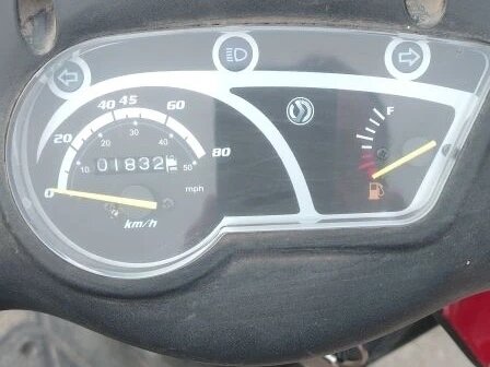 2011 Sym Orbit, красный, 45000 рублей, вид 2