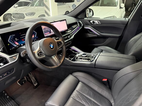 2024 BMW X6 40i III (G06) Рестайлинг, зелёный - вид 16