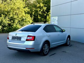2018 Skoda Octavia III (A7) Рестайлинг, серебристый, 1415000 рублей, вид 4