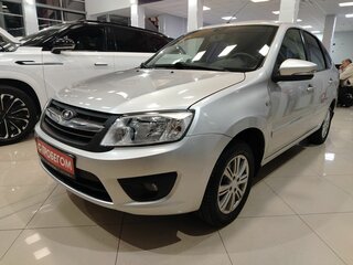 2015 Lada (ВАЗ) Granta I, серебристый, 459000 рублей, вид 1