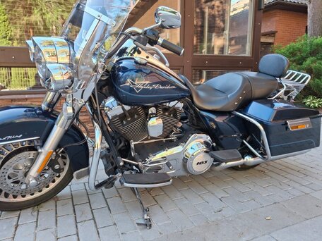 2012 Harley-Davidson Road King, синий, 1150000 рублей, вид 5